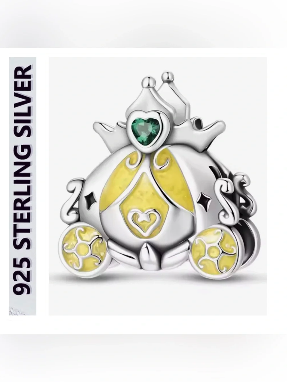 🌟🌟 Fairy Tale Kingdom Pumpkin Cart Charm
